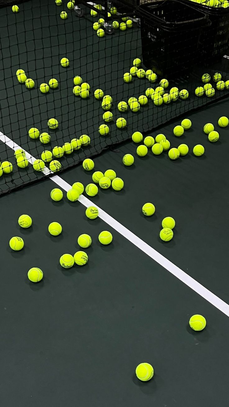Balles d'entraînement au filet — TC Challandais